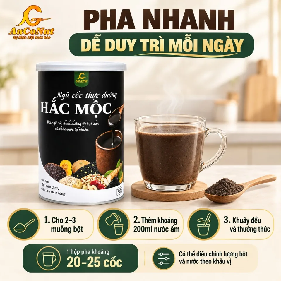 Ngũ cốc Thực dưỡng Hắc Mộc AucoNut – ảnh 4