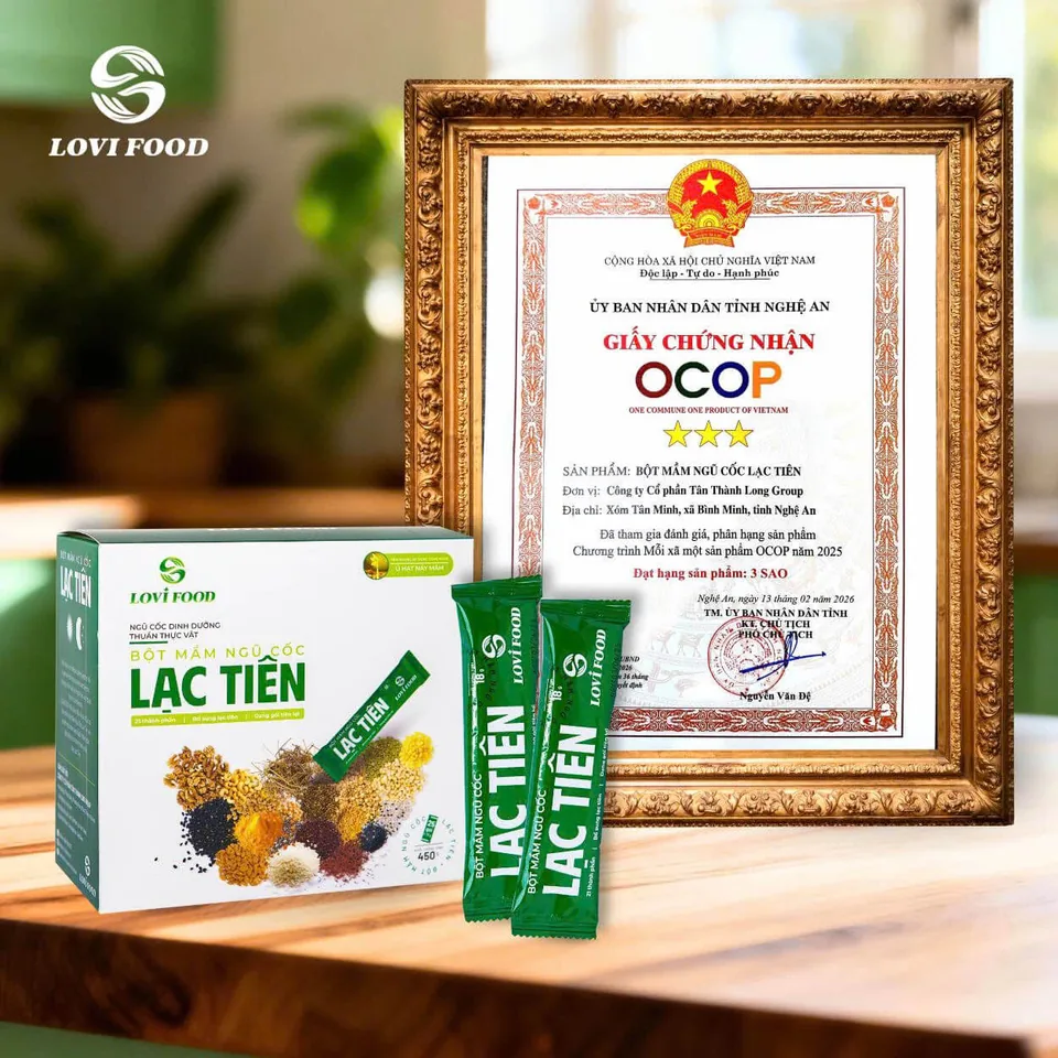 Bột Mầm Ngũ Cốc Lạc Tiên (Ngủ Ngon) Lovifood – ảnh 4