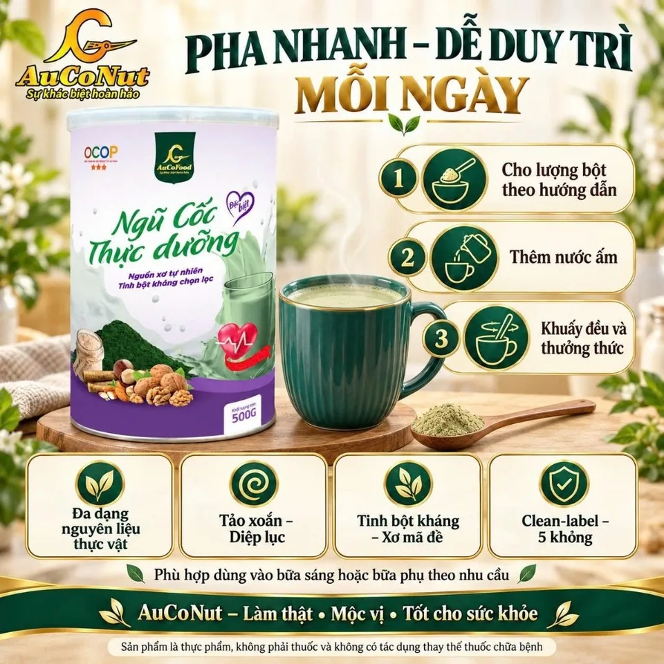 Ngũ cốc Thực dưỡng Đặc biệt AucoNut – ảnh 5