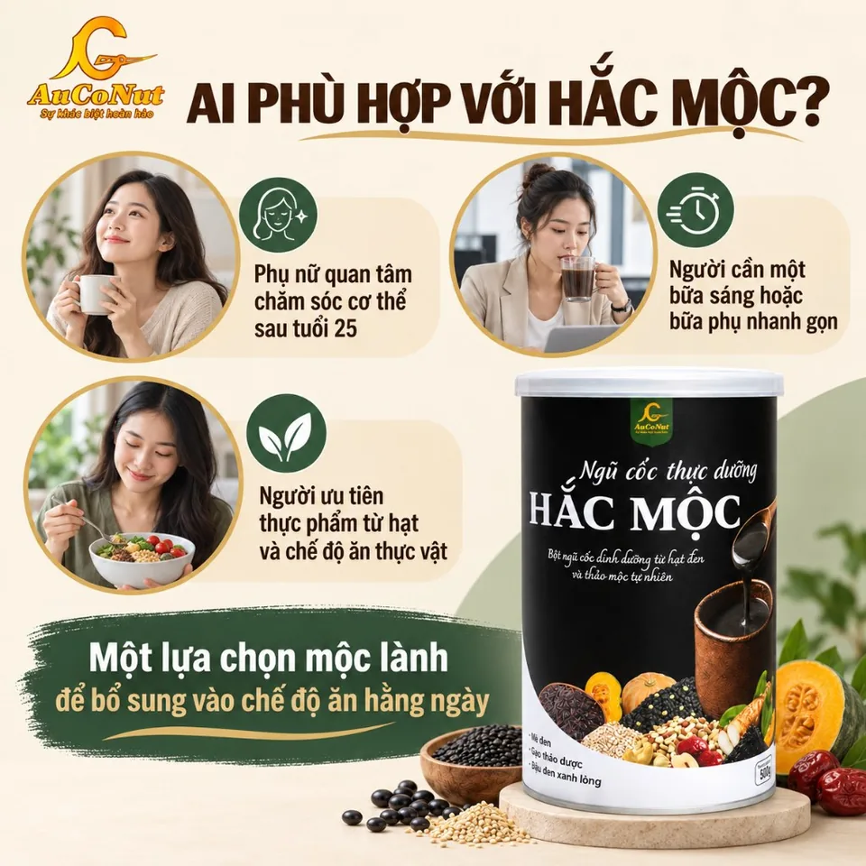 Ngũ cốc Thực dưỡng Hắc Mộc AucoNut – ảnh 3
