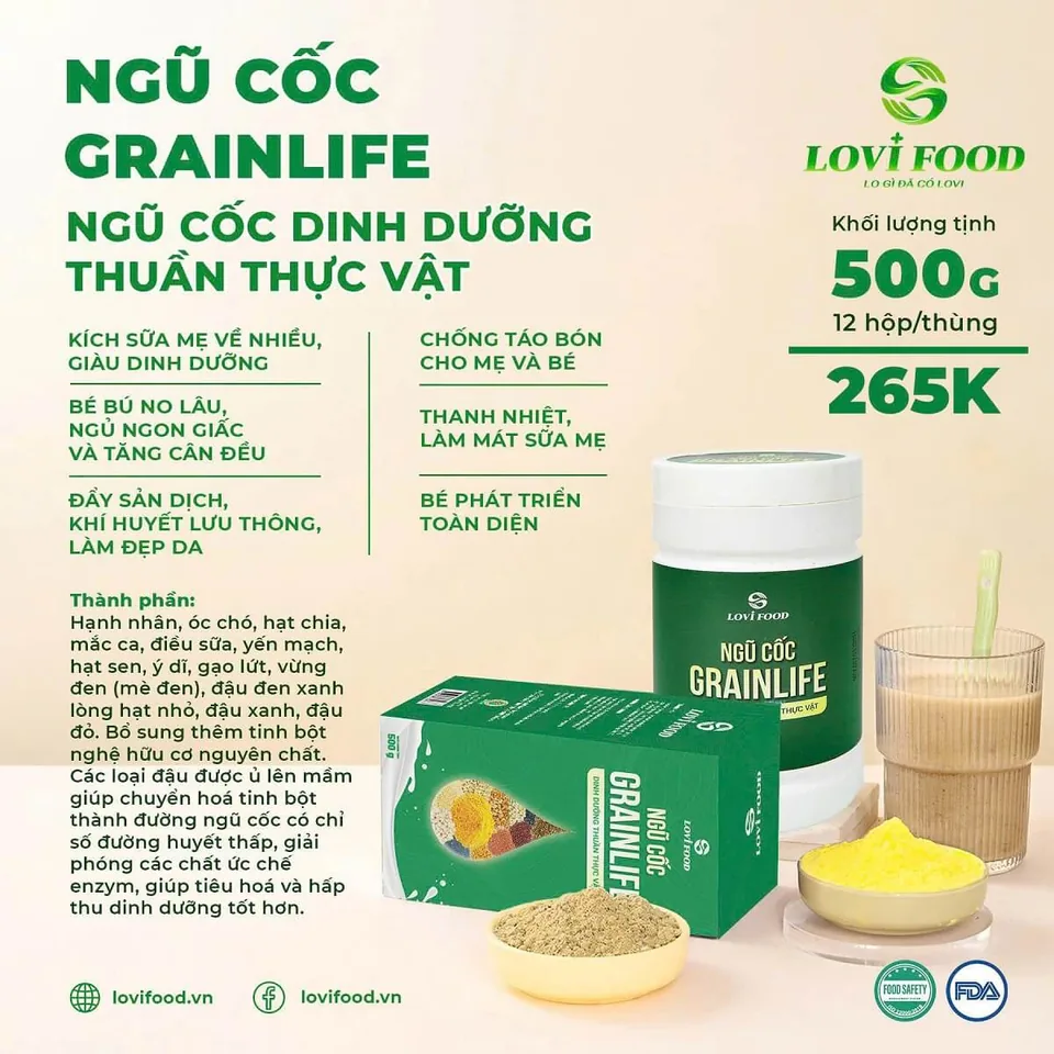 Ngũ cốc Grainlife Lovifood – ảnh 5