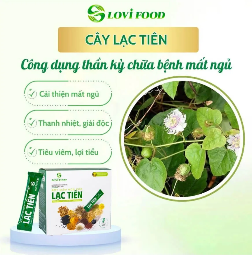 Bột Mầm Ngũ Cốc Lạc Tiên (Ngủ Ngon) Lovifood – ảnh 5