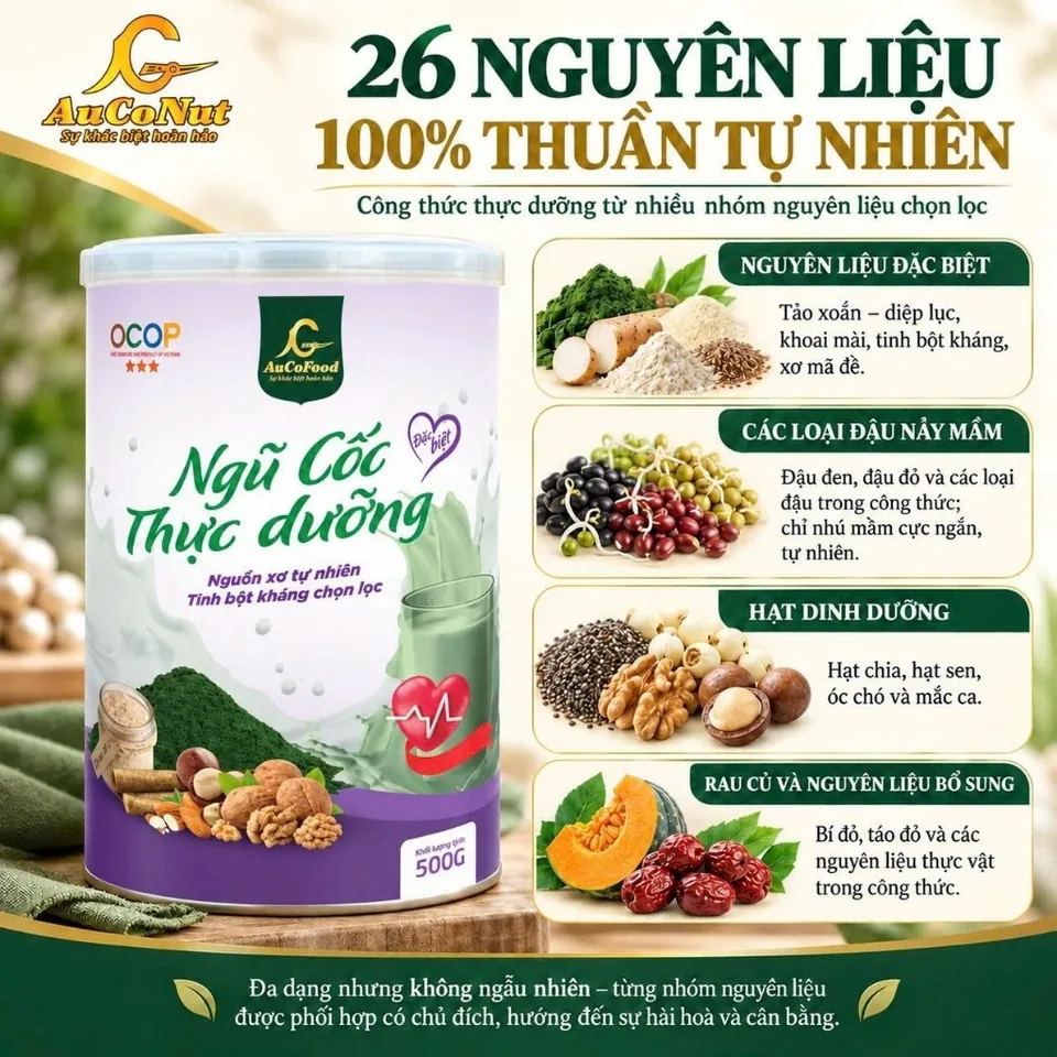 Ngũ cốc Thực dưỡng Đặc biệt AucoNut – ảnh 2