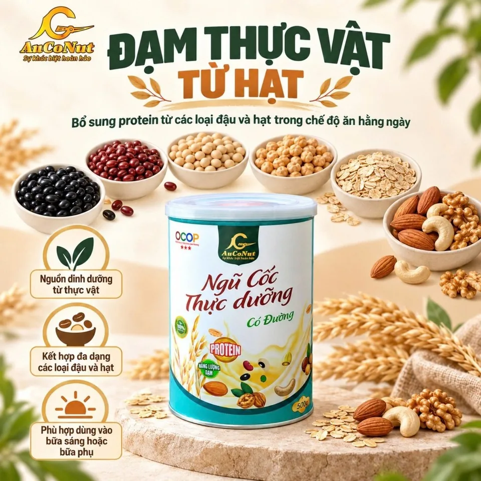 Ngũ cốc thực dưỡng có đường AucoNut – ảnh 5