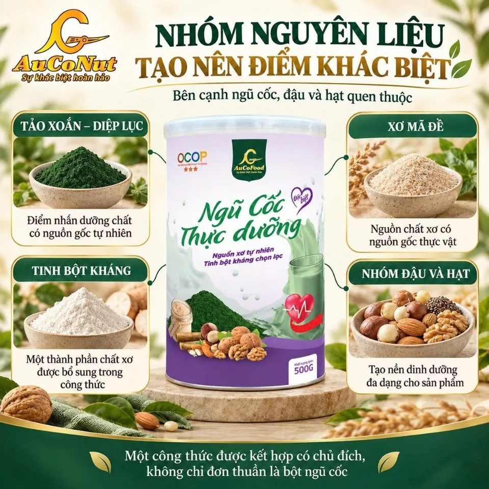 Ngũ cốc Thực dưỡng Đặc biệt AucoNut – ảnh 3