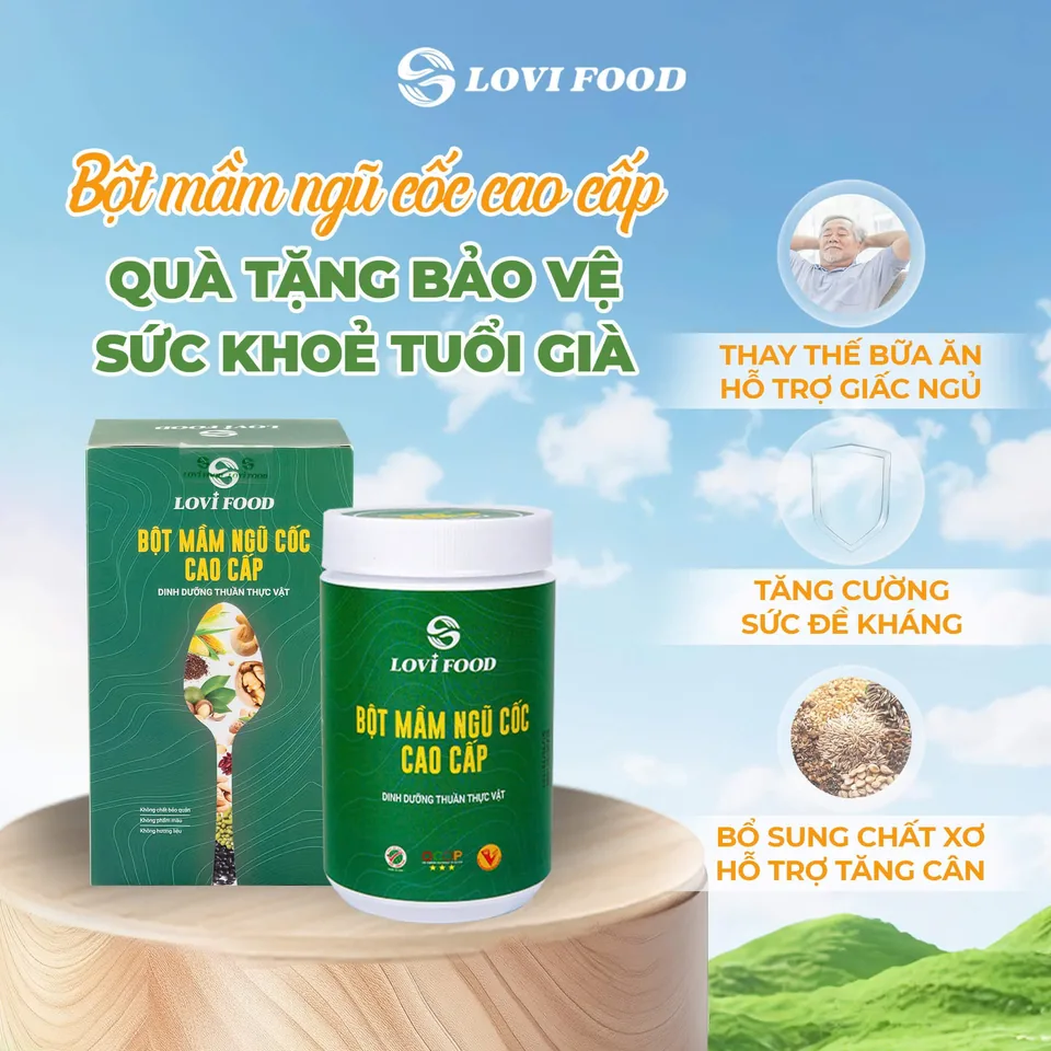 Bột Mầm Ngũ Cốc Cao Cấp Lovifood – ảnh 2