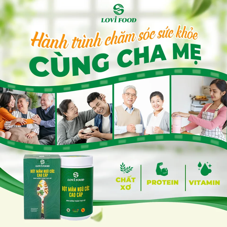 Bột Mầm Ngũ Cốc Cao Cấp Lovifood – ảnh 5