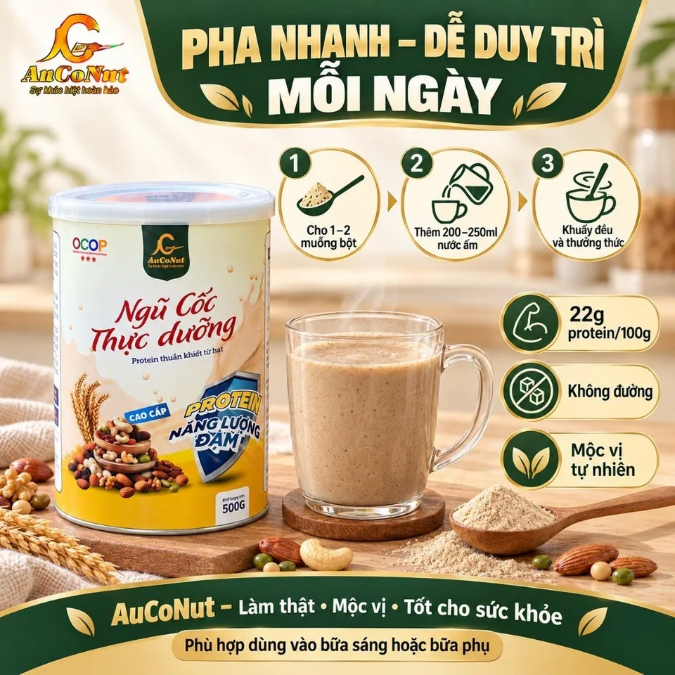 Ngũ cốc Thực dưỡng Cao cấp AucoNut – ảnh 5