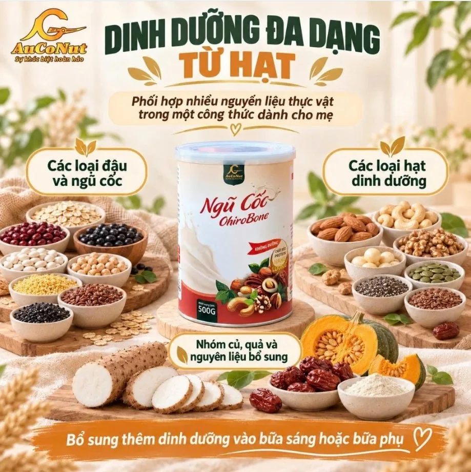 Ngũ cốc Ohiro Bone AucoNut – ảnh 2