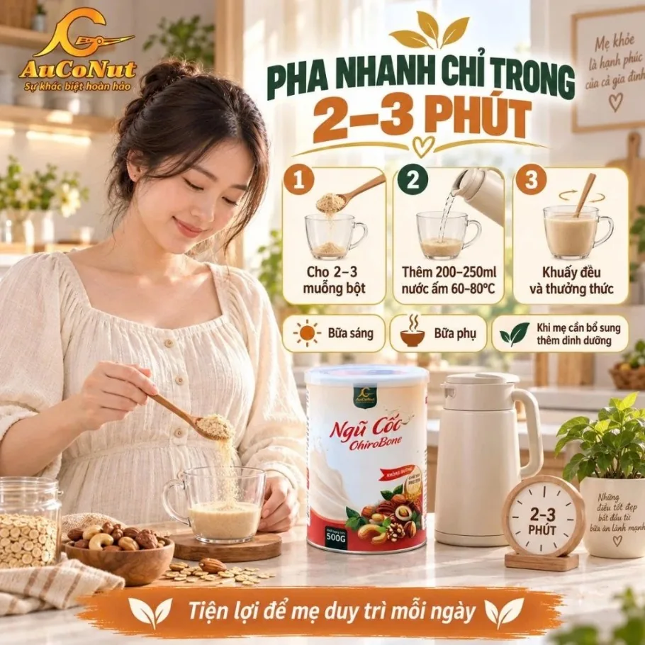 Ngũ cốc Ohiro Bone AucoNut – ảnh 4