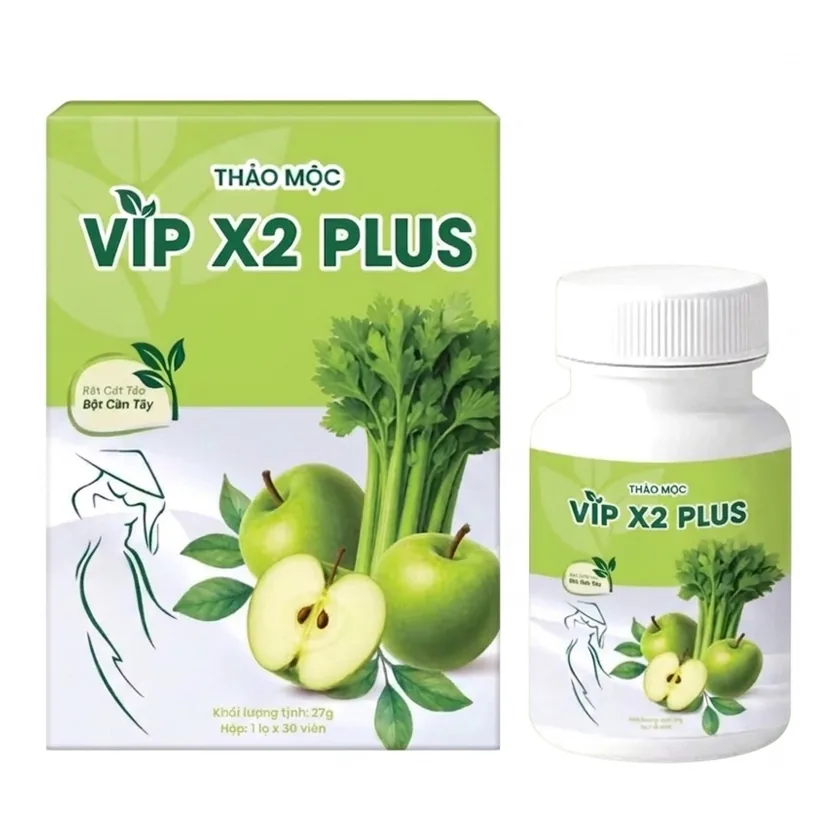 Thảo mộc VIP X2 Plus - Viên uống giảm cân an toàn, hiệu quả