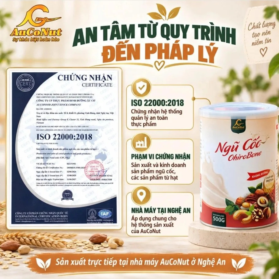 Ngũ cốc Ohiro Bone AucoNut – ảnh 6