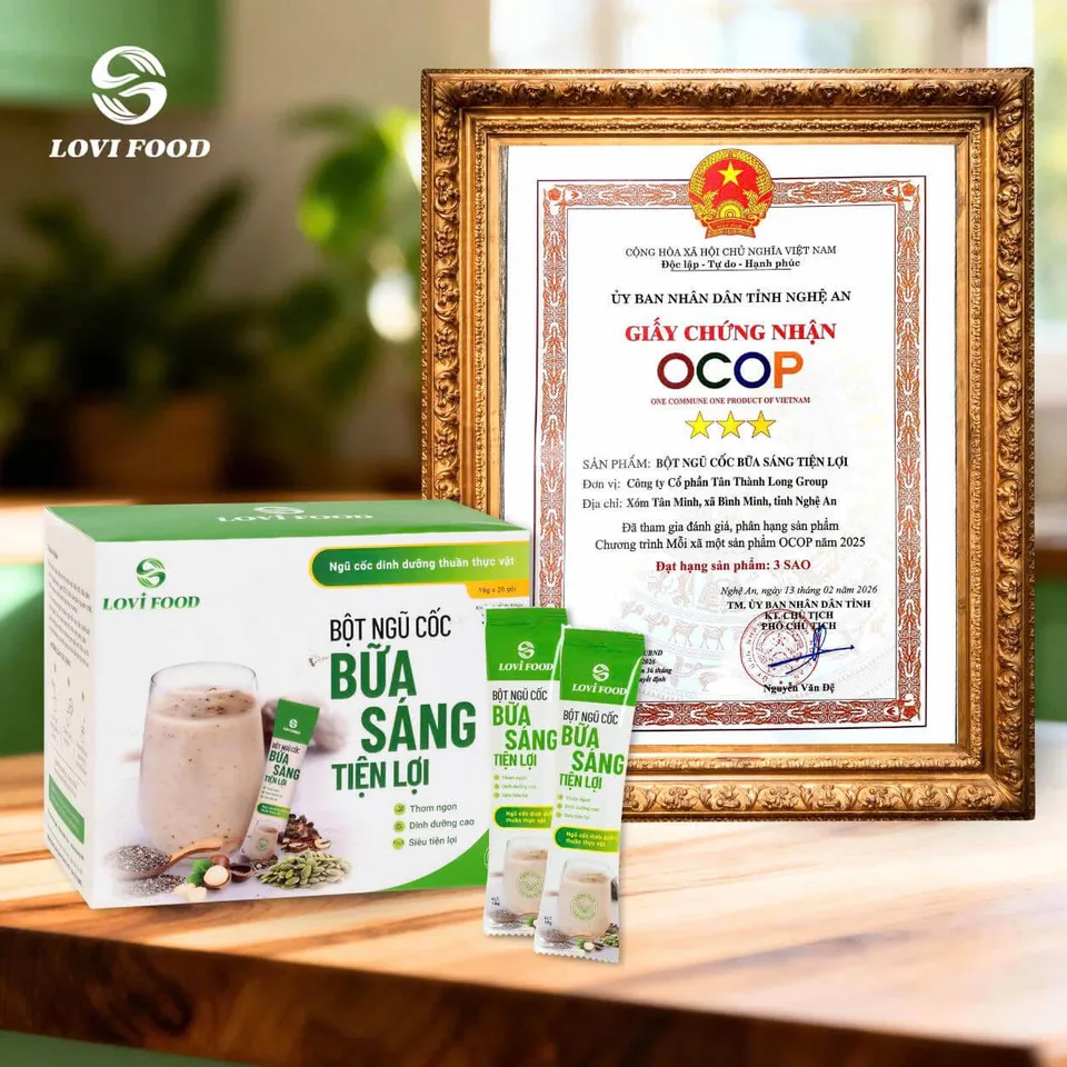 Bột Ngũ Cốc Bữa Sáng Tiện Lợi Lovifood – ảnh 5
