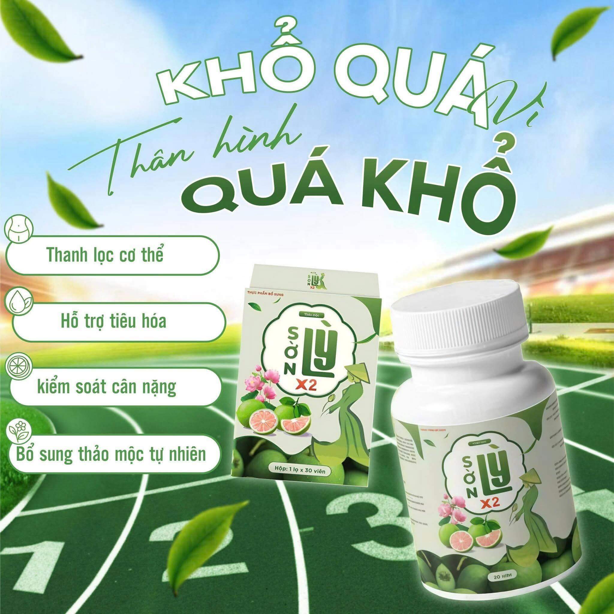 Công dụng của Giảm cân Sờn Lỳ X2