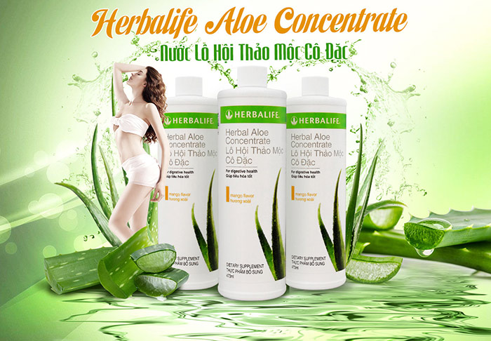Công dụng của Herbal Aloe Concentrate 