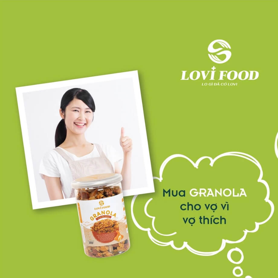 Đối tượng sử dụng Granola Lovifood