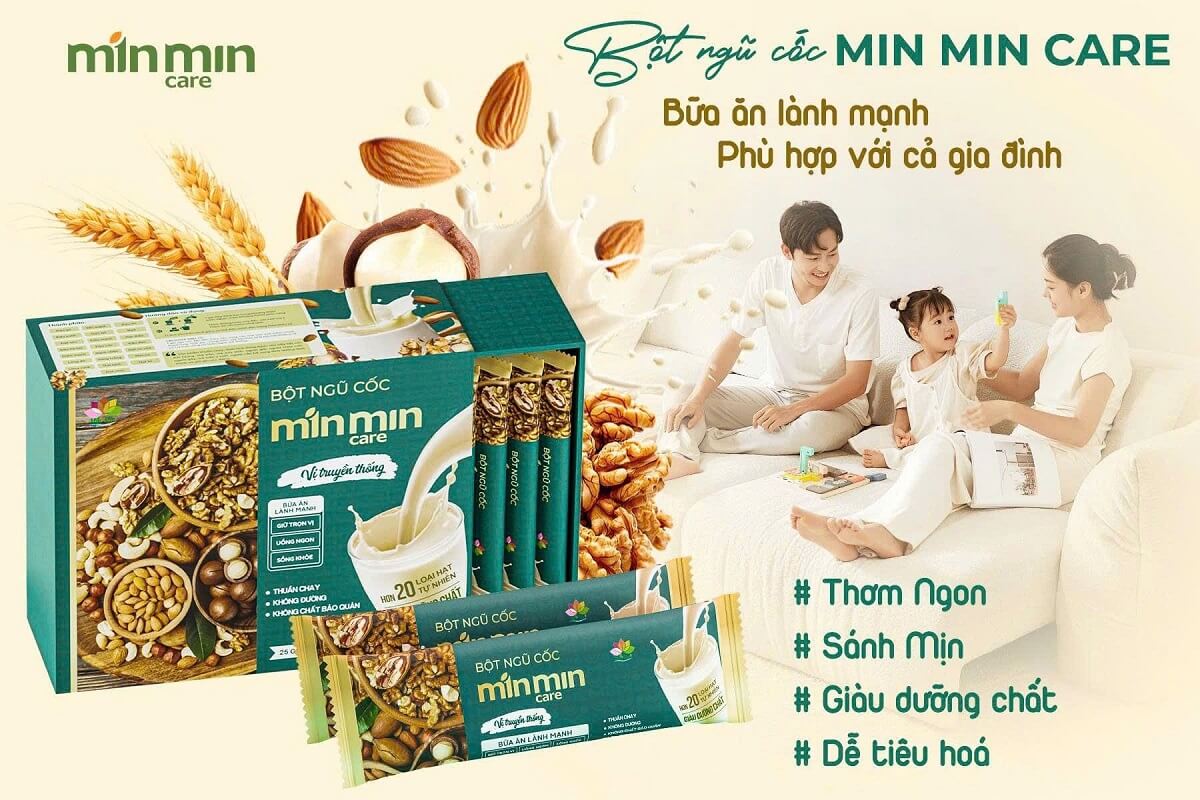 Bột Ngũ Cốc Min Min Care 