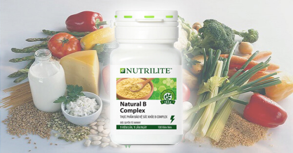 Thành phần chính của thực phẩm bổ sung Natural B Complex Nutrilite 