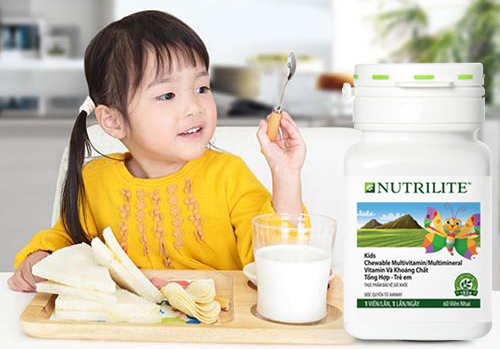 Công dụng của Vitamin và khoáng chất tổng hợp cho trẻ em Nutrilite