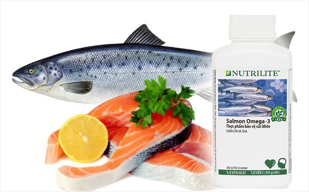 Thành phần chính của thực phẩm bổ sung Nutrilite Salmon Omega-3 
