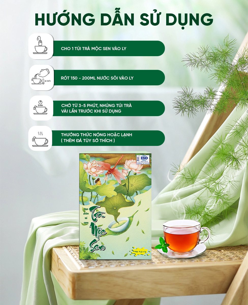Hướng dẫn sử dụng Trà Mộc Sen để đạt hiệu quả tốt nhất