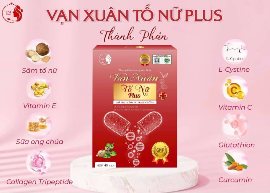 Thành phần chính của Vạn Xuân Tố Nữ Plus +