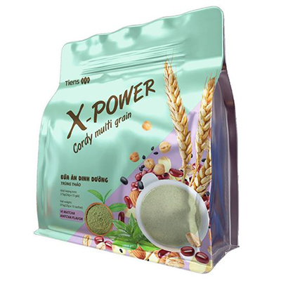 X-POWER- Cordy Multi Grain Bữa ăn dinh dưỡng Trùng thảo Vị Matcha