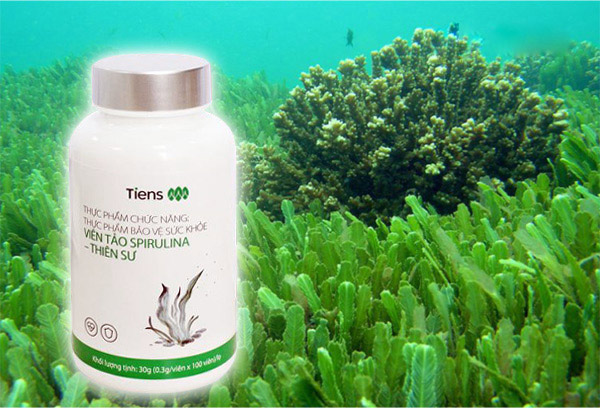 Thành phần chính của Tảo xoắn Spirulina Thiên Sư