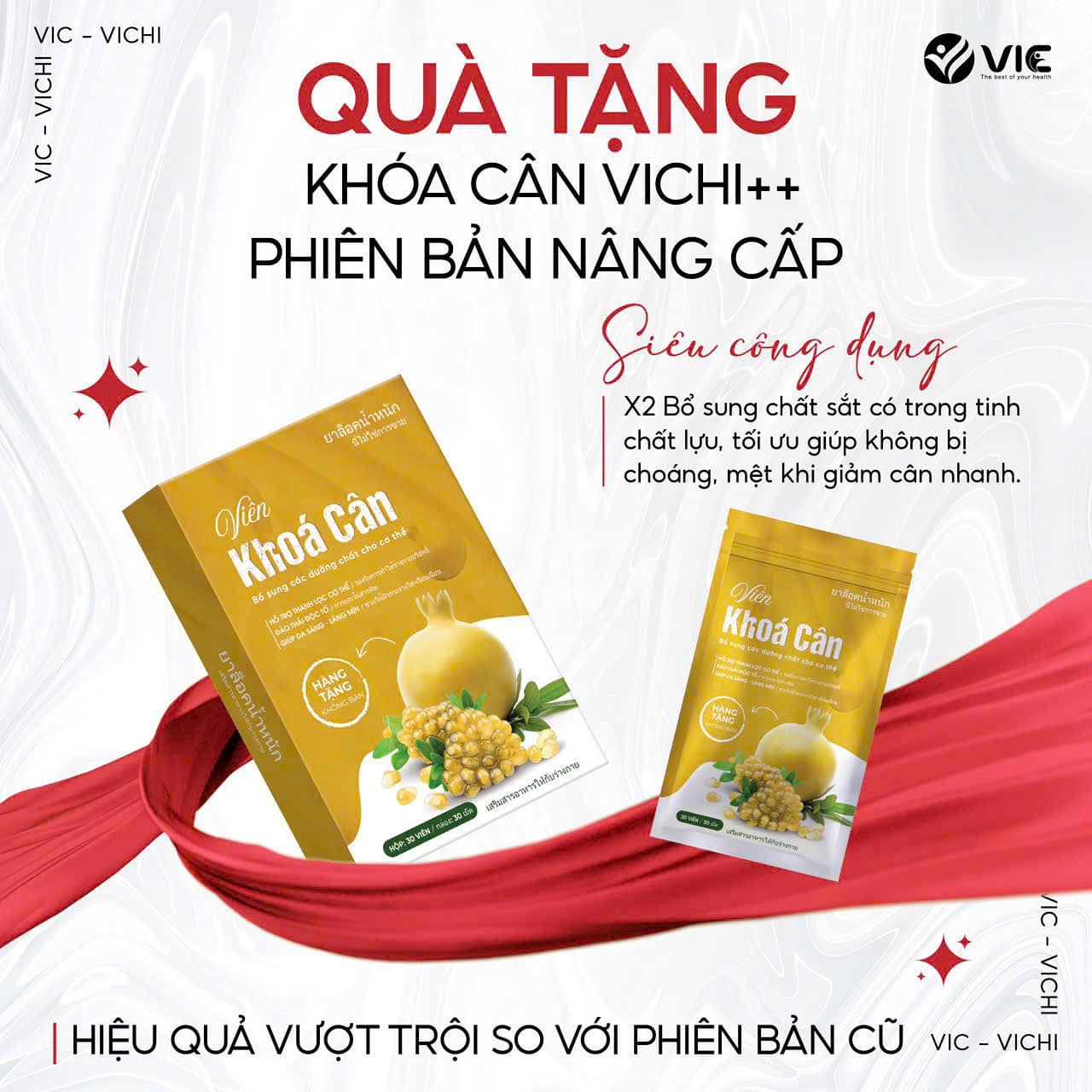 Khóa giảm cân Vichi++ mẫu mới