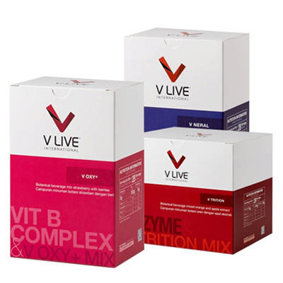 Bộ 3 thực phẩm Vlive-V1 dinh dưỡng tế bào